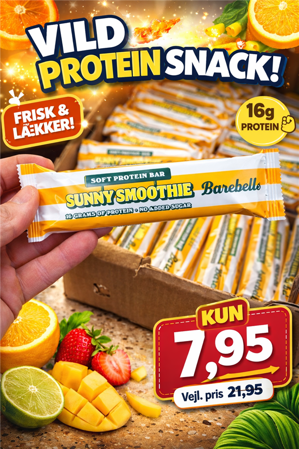 Barebells Sunny smoothie bar