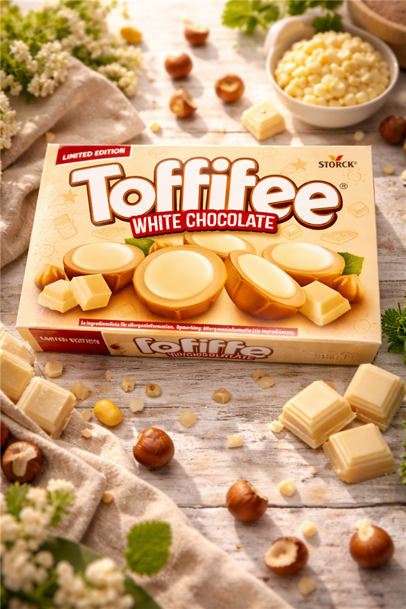 Toffifee hvid chokolade
