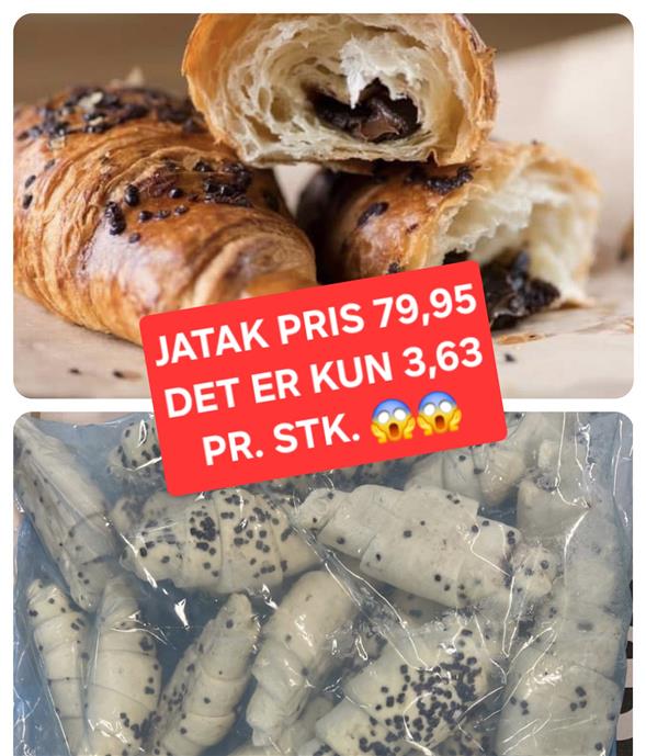 Chokolade croissanter