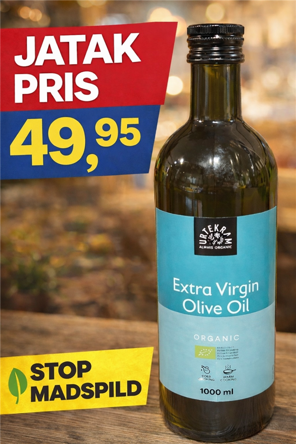 Urtekram extra jomfru olivenolie