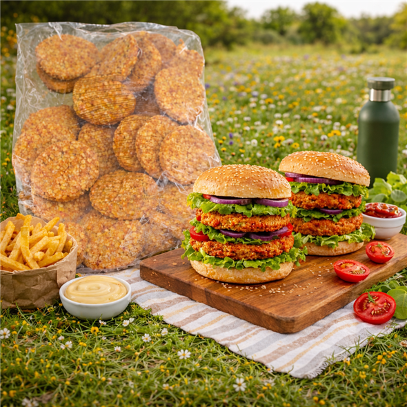 Cornflakes kyllingeburgere