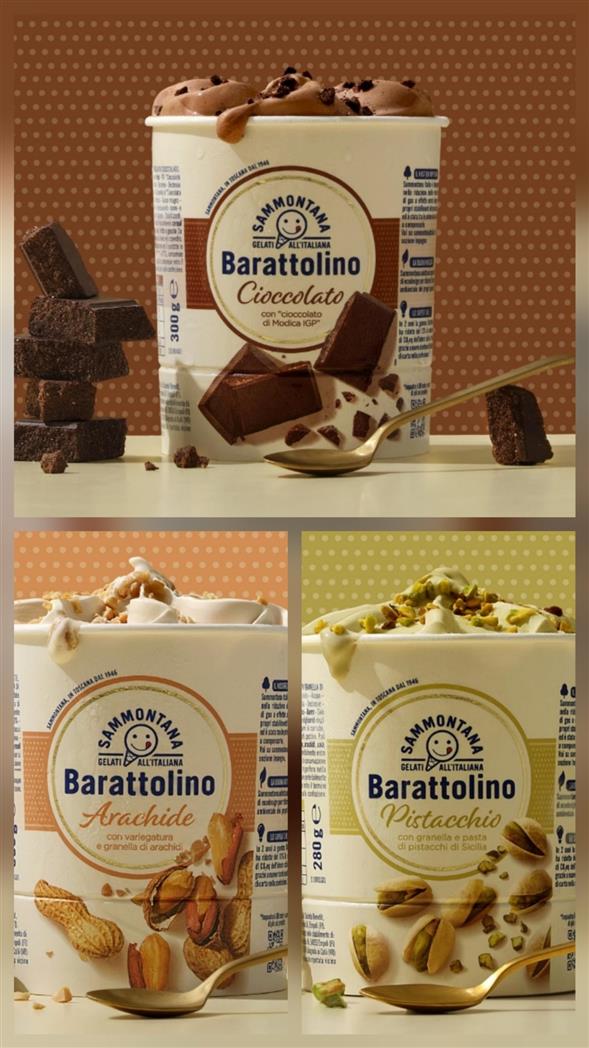 Italiensk is - variant vælges ved afhentning