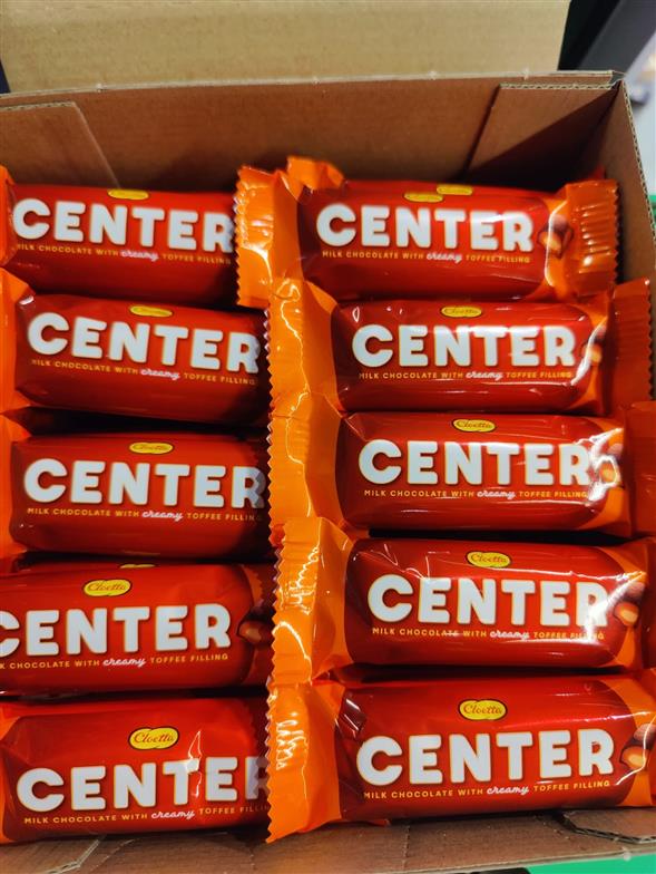 Center bar chokolade