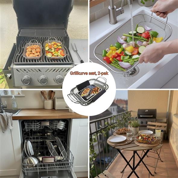 Grillkurve sæt