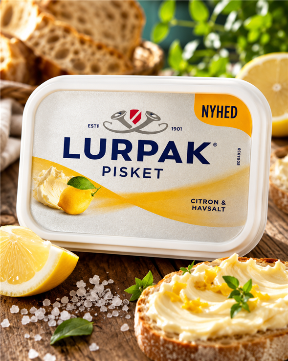 Lurpak pisket smør med citron