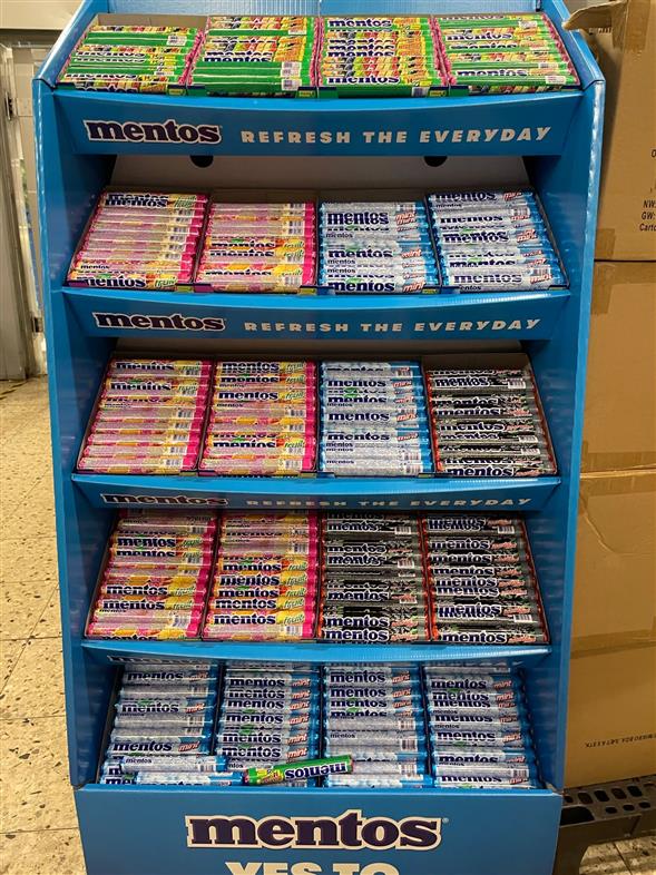 Mentos variant vælges ved afhentning
